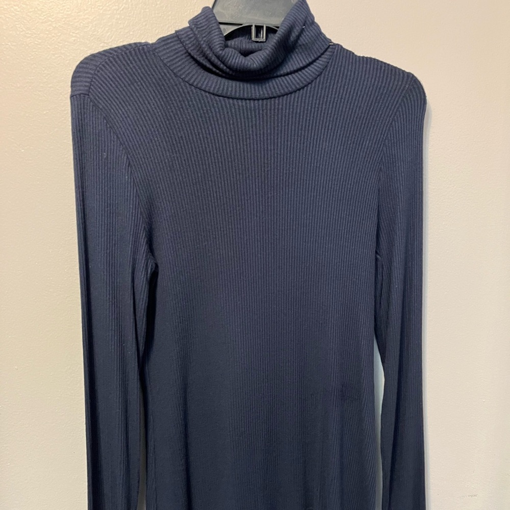 Karen Kane blue turtleneck sweater